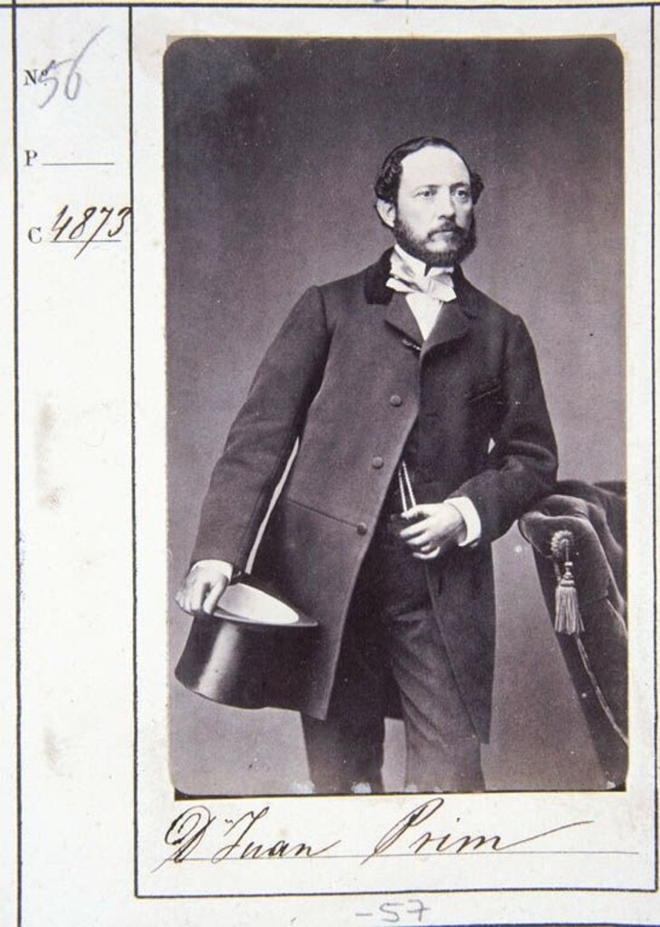 Miniatura de Juan Prim