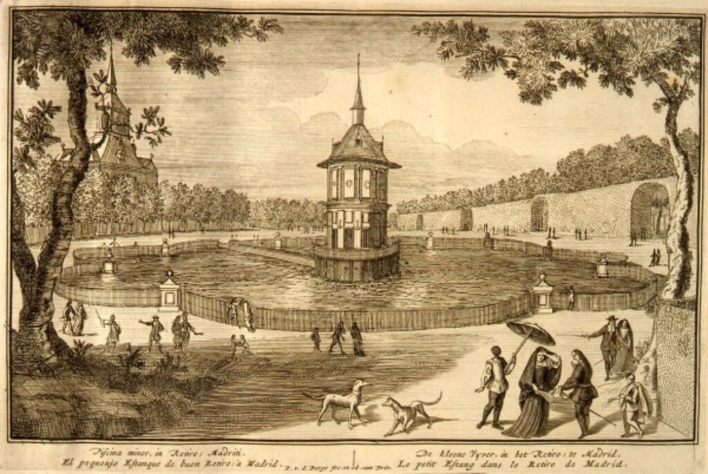 Miniatura de El estanque pequeño del Retiro. Madrid