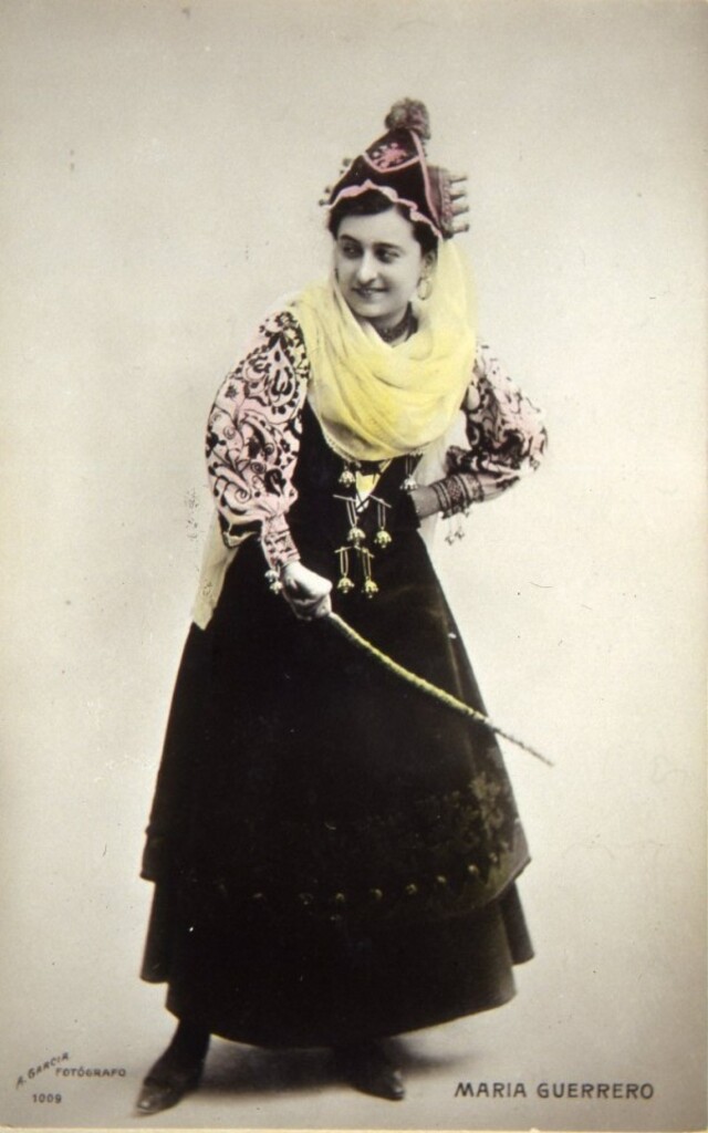 Miniatura de María Guerrero