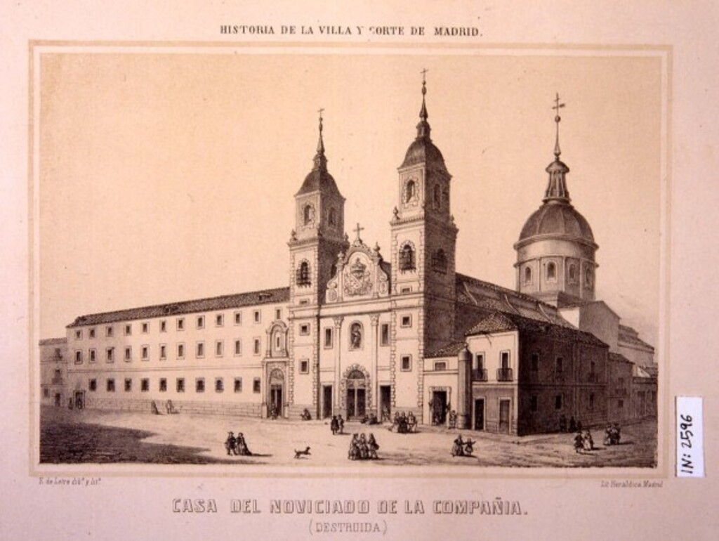 Miniatura de Casa del noviciado de la Compañía