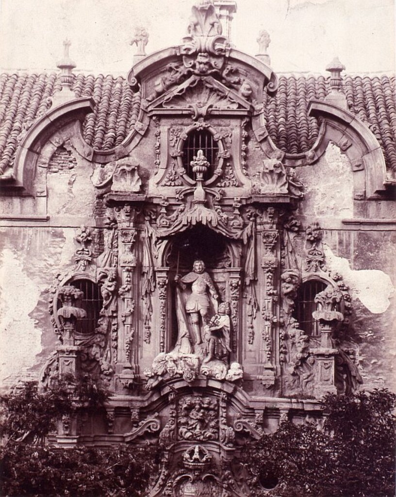 Miniatura de Hospicio de San Fernando, antes de la restauración de 1935