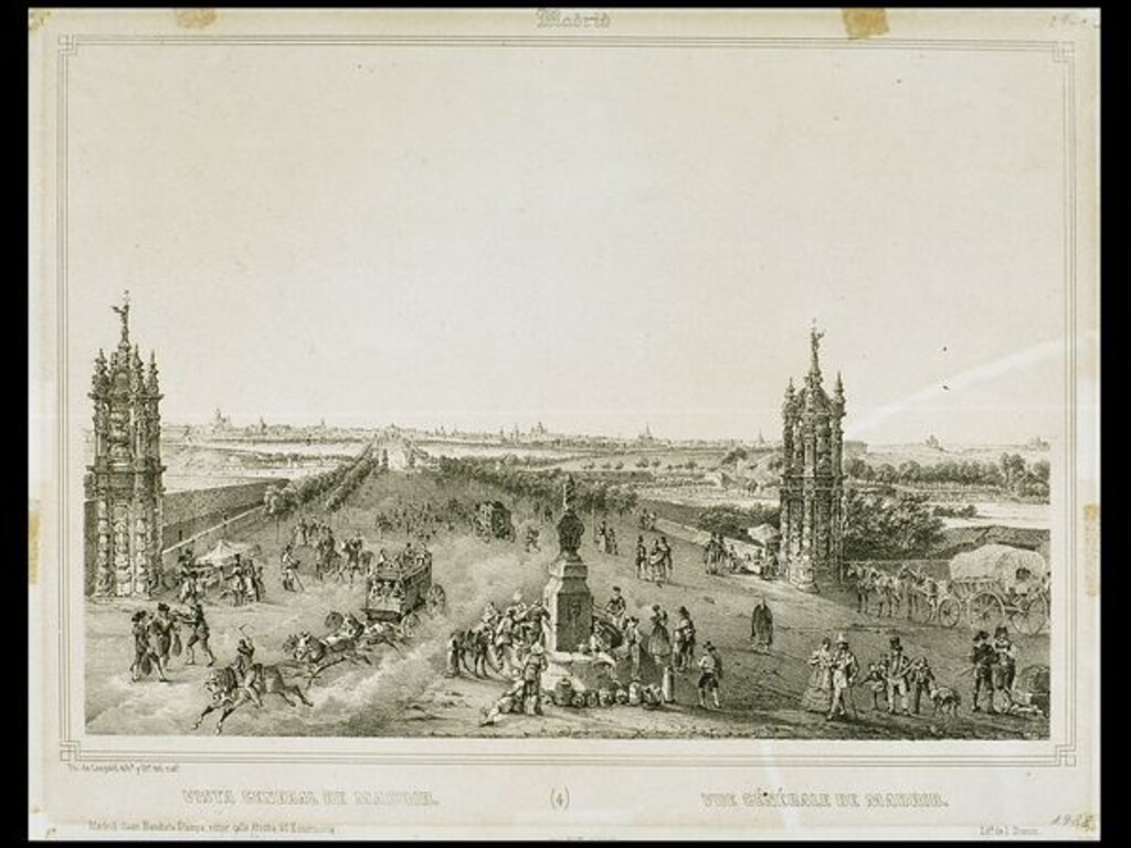 Miniatura de Vista general de Madrid desde el Puente de Toledo