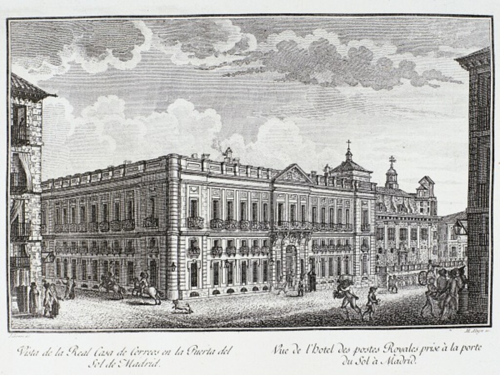 Miniatura de Vista del edificio de Correos. Madrid
