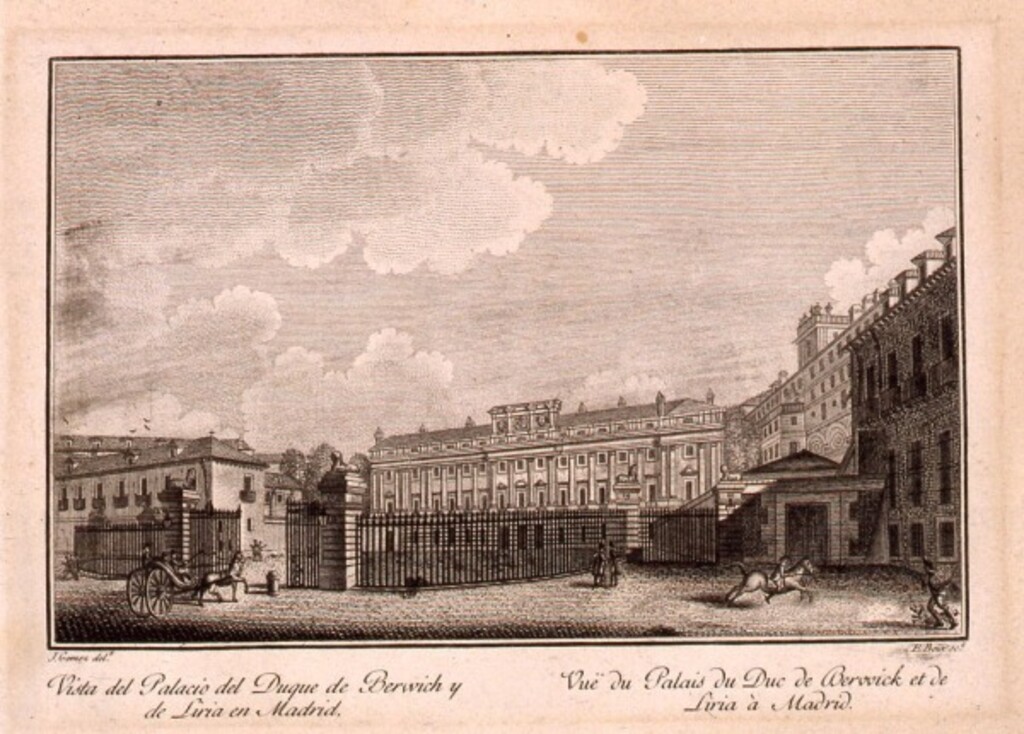 Miniatura de Vista del Palacio del Duque de Berwick y de Liria