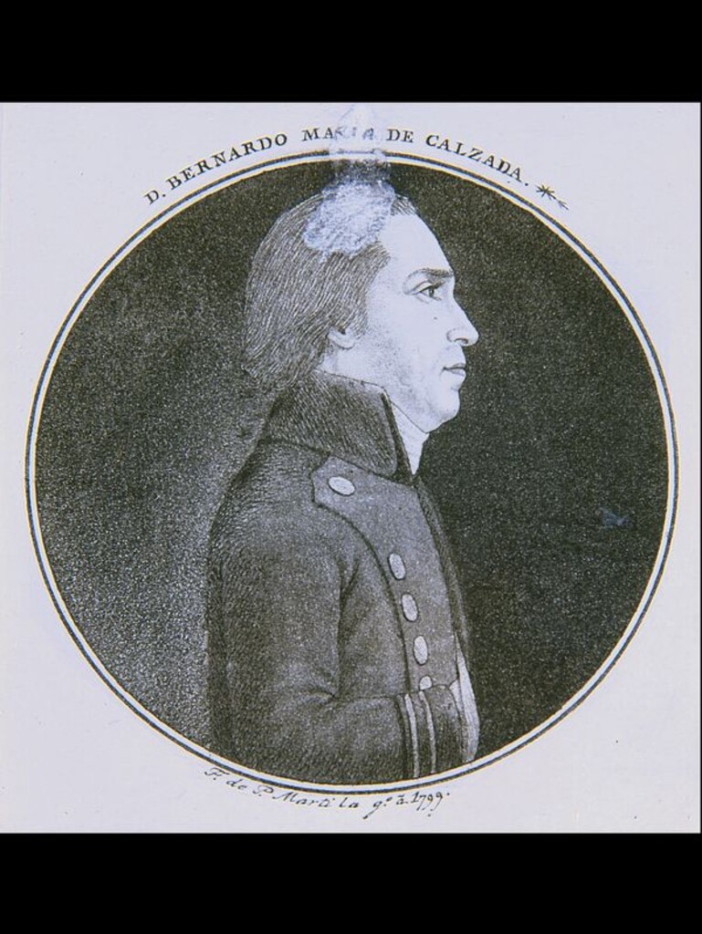 Miniatura de Retrato de Bernardo María de Calzada