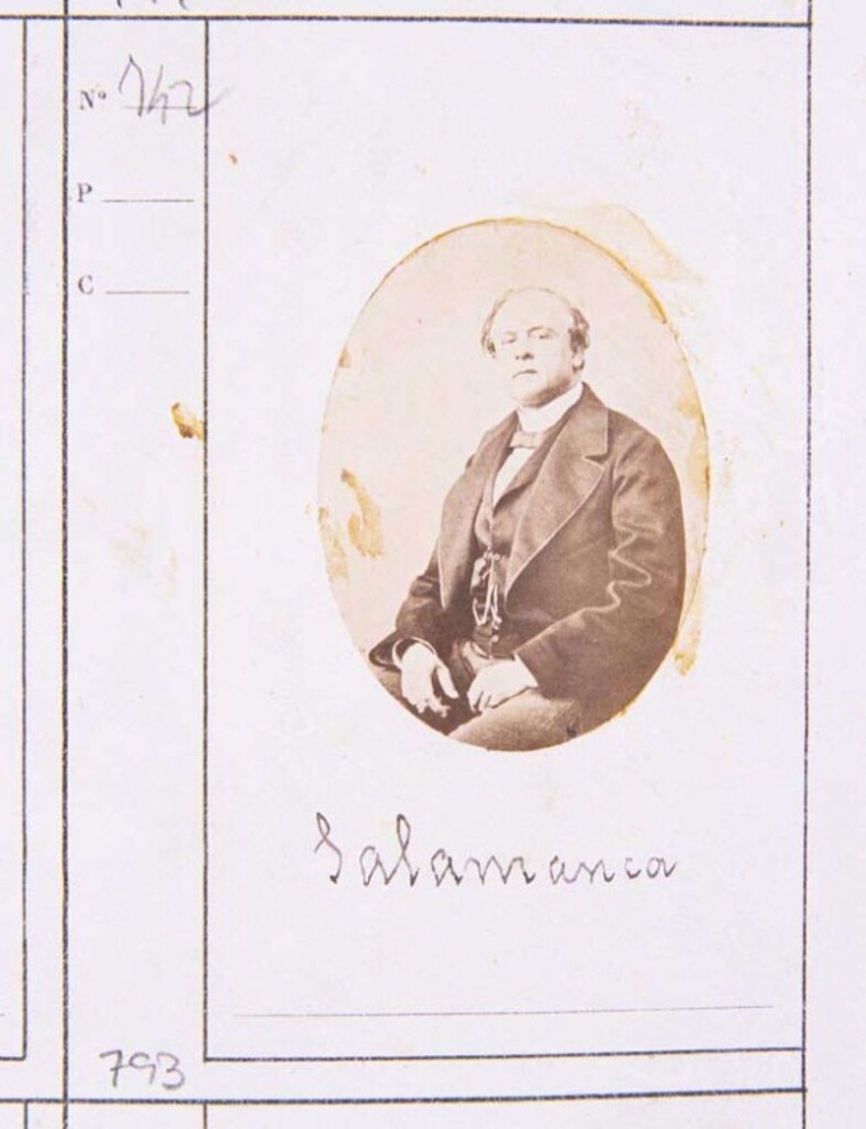 Miniatura de Retrato del Marqués de Salamanca