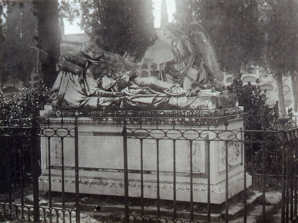 Miniatura de Mausoleo de D. Francisco de Quinto, 1er. Conde de Quinto, en el cementerio de ¿San Martín?