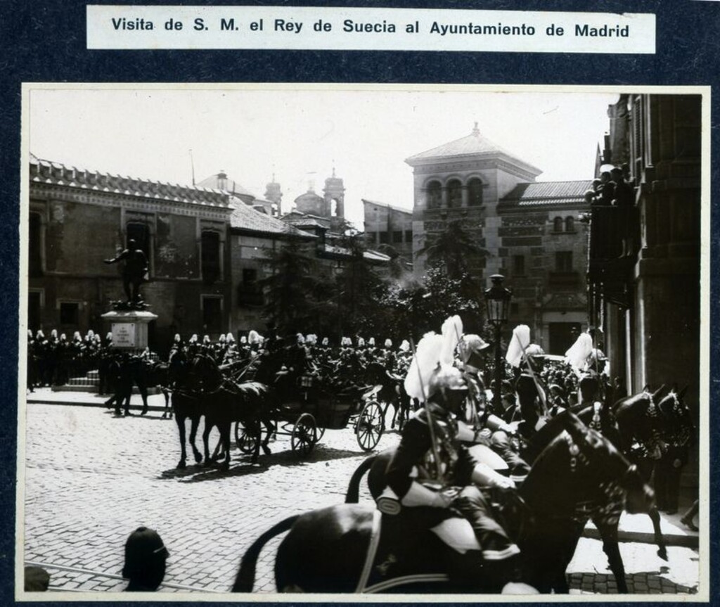 Miniatura de Visita de S.M. El Rey de Suecia al Ayuntamiento de Madrid