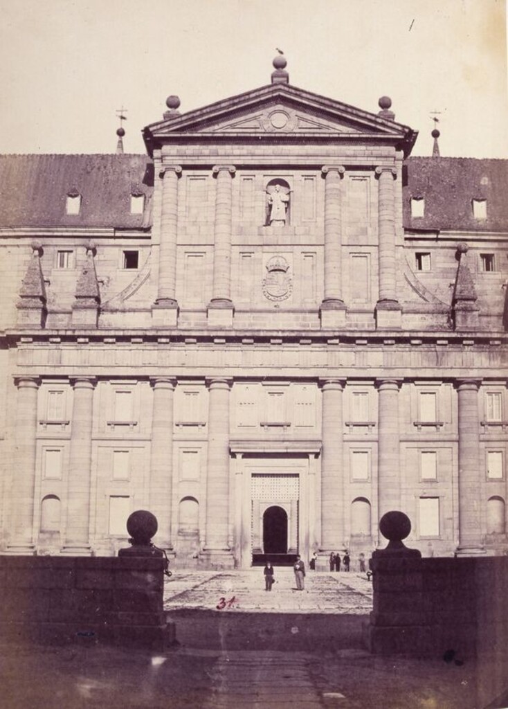 Miniatura de Portada principal de la fachada Oeste del Monasterio de San Lorenzo(Escorial)