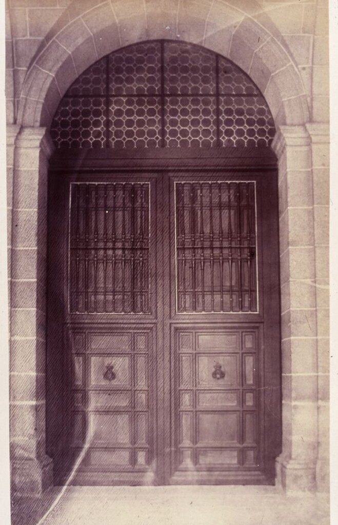 Miniatura de Puerta central de la iglesia del Monasterio de San Lorenzo (Escorial)