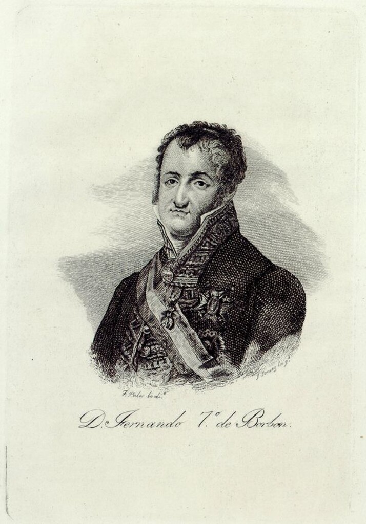 Miniatura de Fernando VII