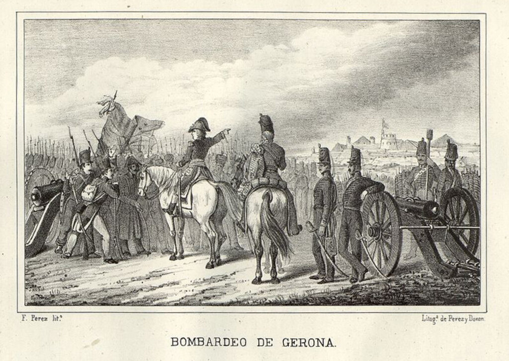 Miniatura de Bombardeo de Gerona