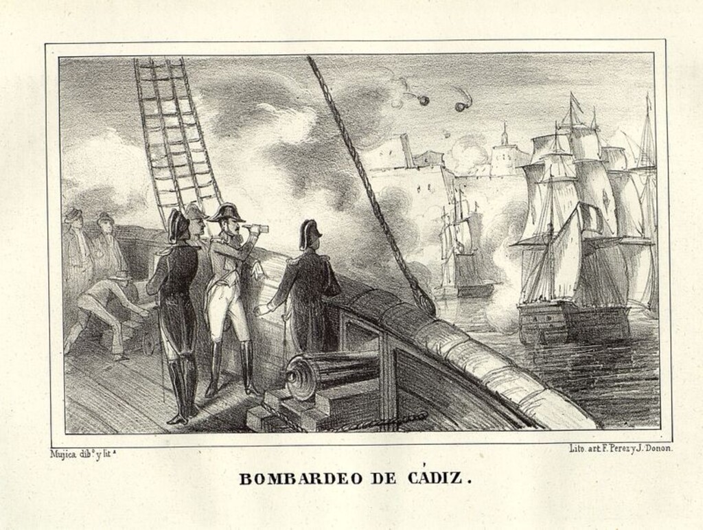 Miniatura de Bombardeo de Cádiz