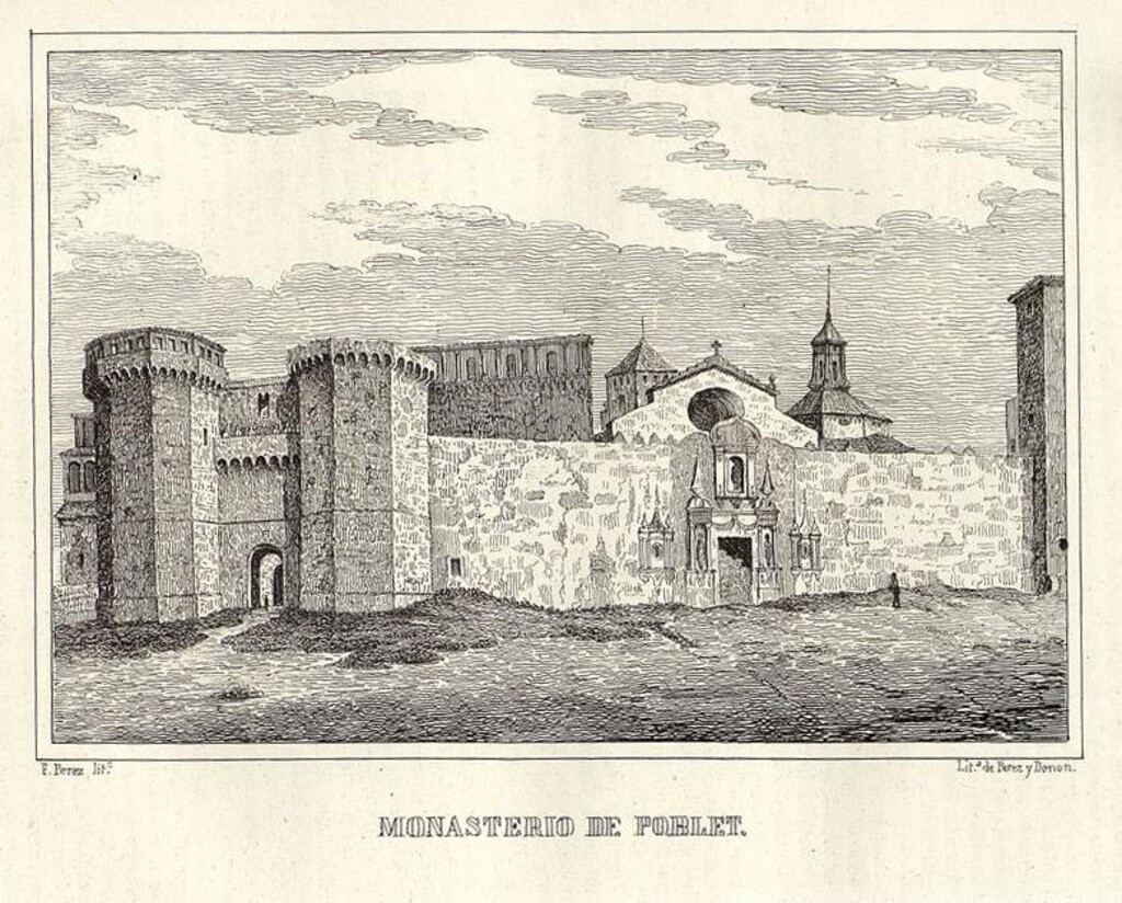 Miniatura de Monasterio de Poblet