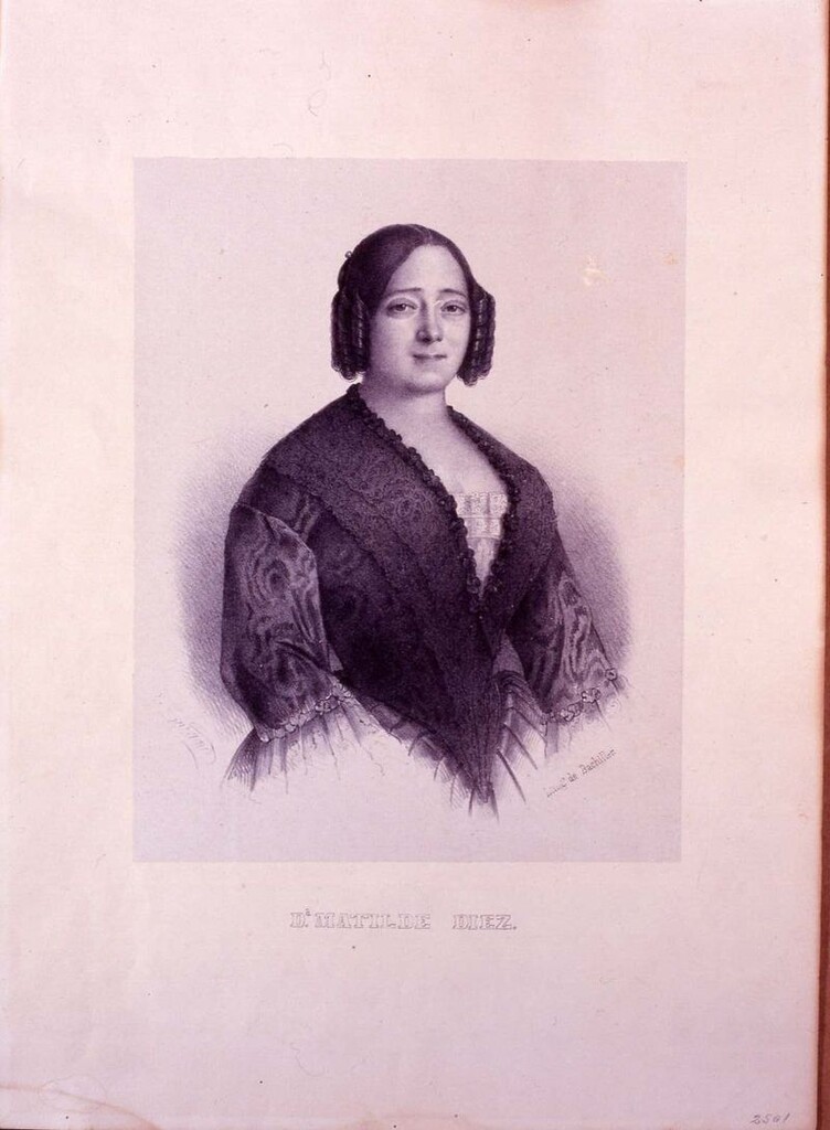 Miniatura de Retrato de la actriz Matilde Díez