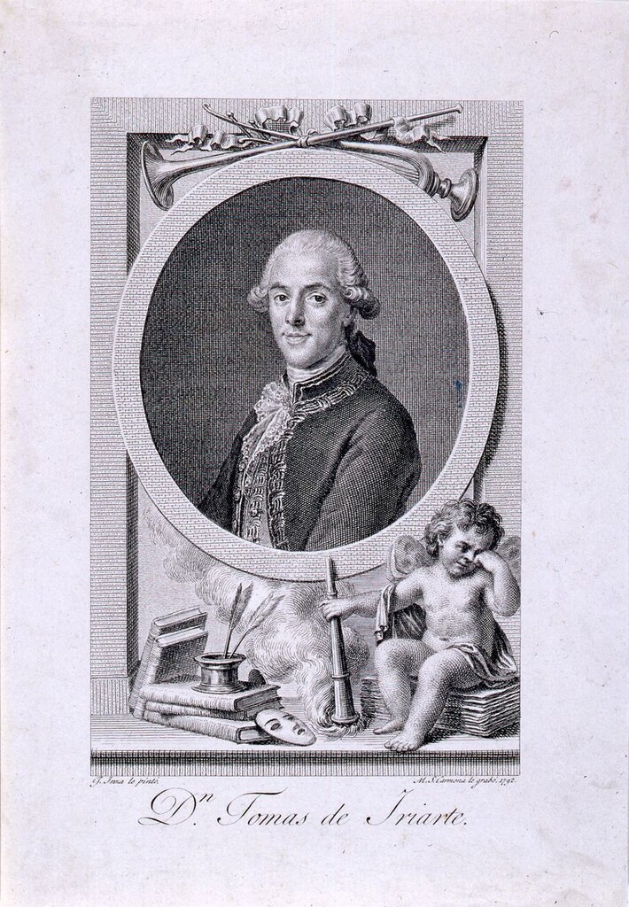 Miniatura de Retrato de Tomás de Iriarte