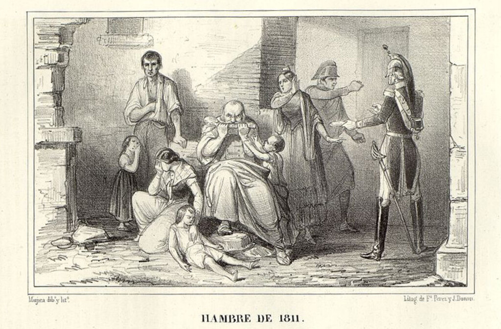 Miniatura de El hambre de 1811