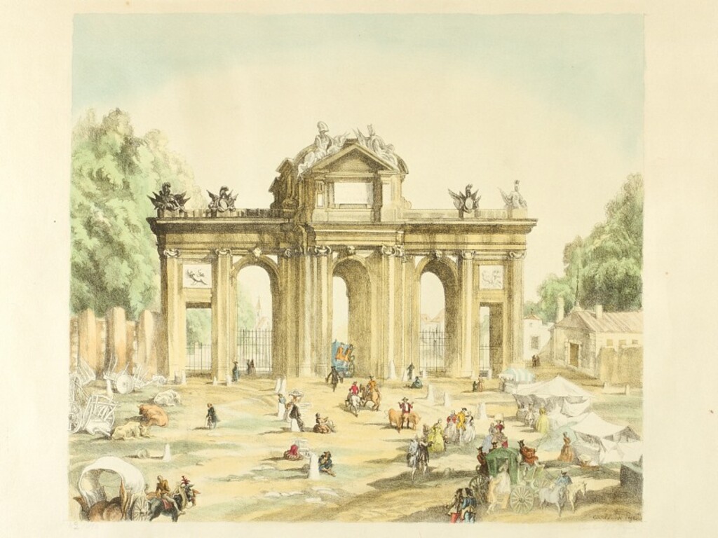 Miniatura de La Puerta de Alcalá