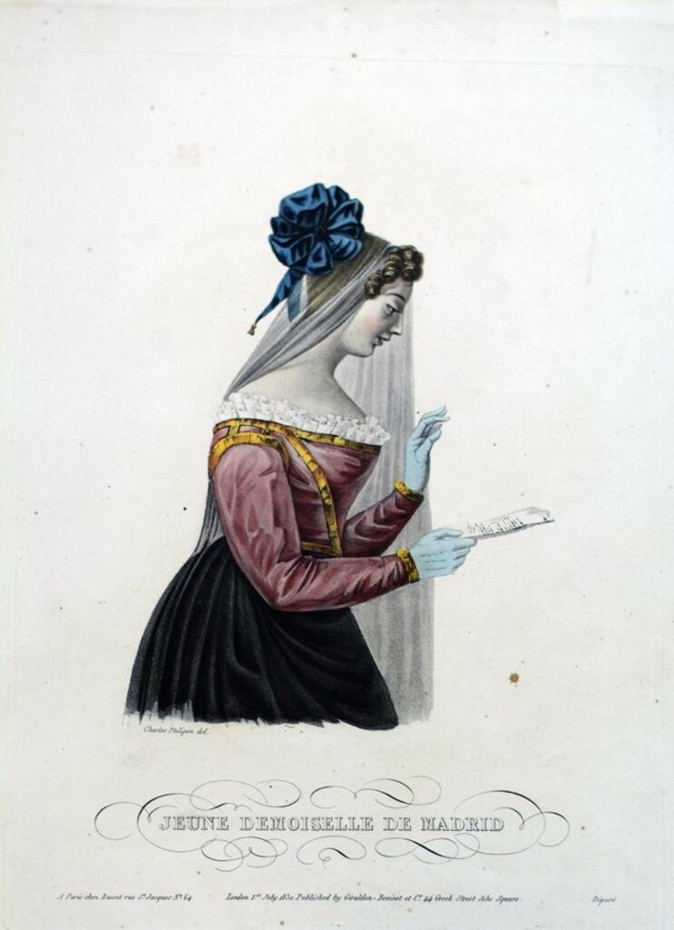 Miniatura de Jeune demoiselle de Madrid