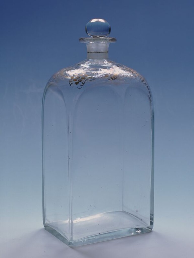 Miniatura de Botella decorada