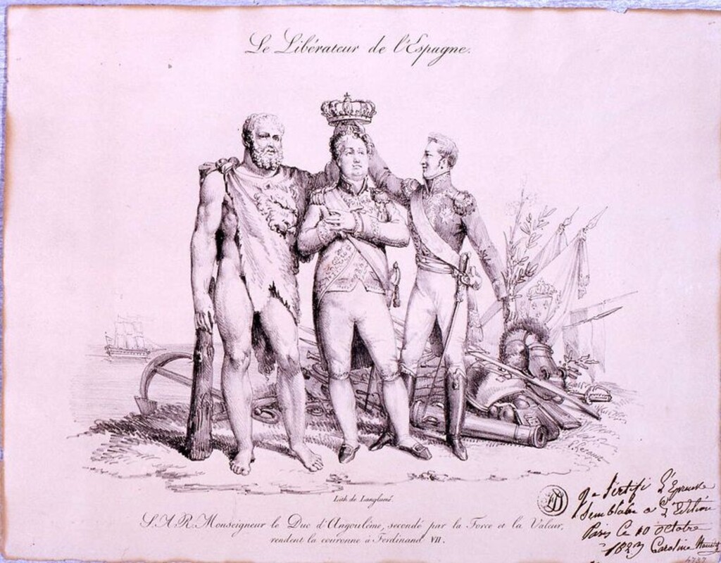 Miniatura de El libertador de España