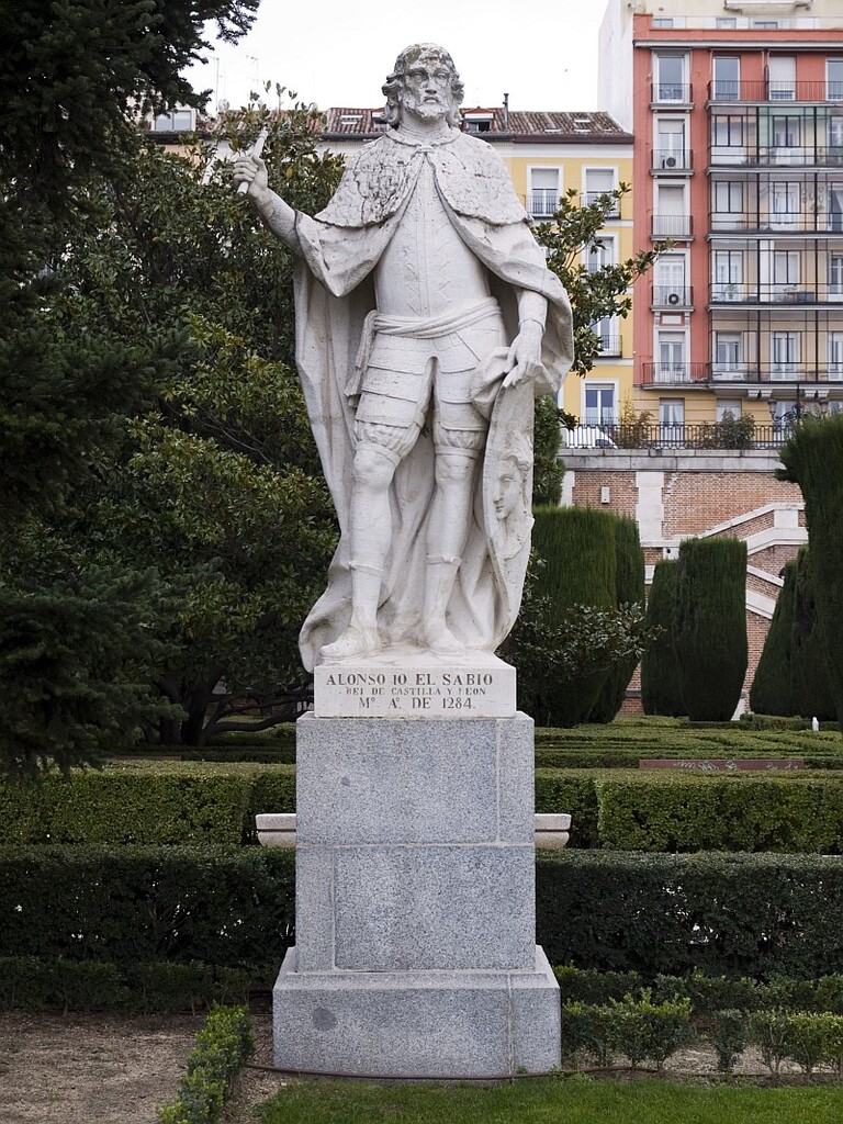 Miniatura de Alfonso X El Sabio