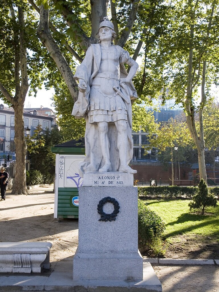 Miniatura de Alonso II