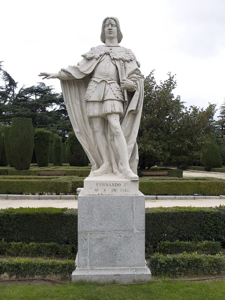 Miniatura de Fernando V El Católico