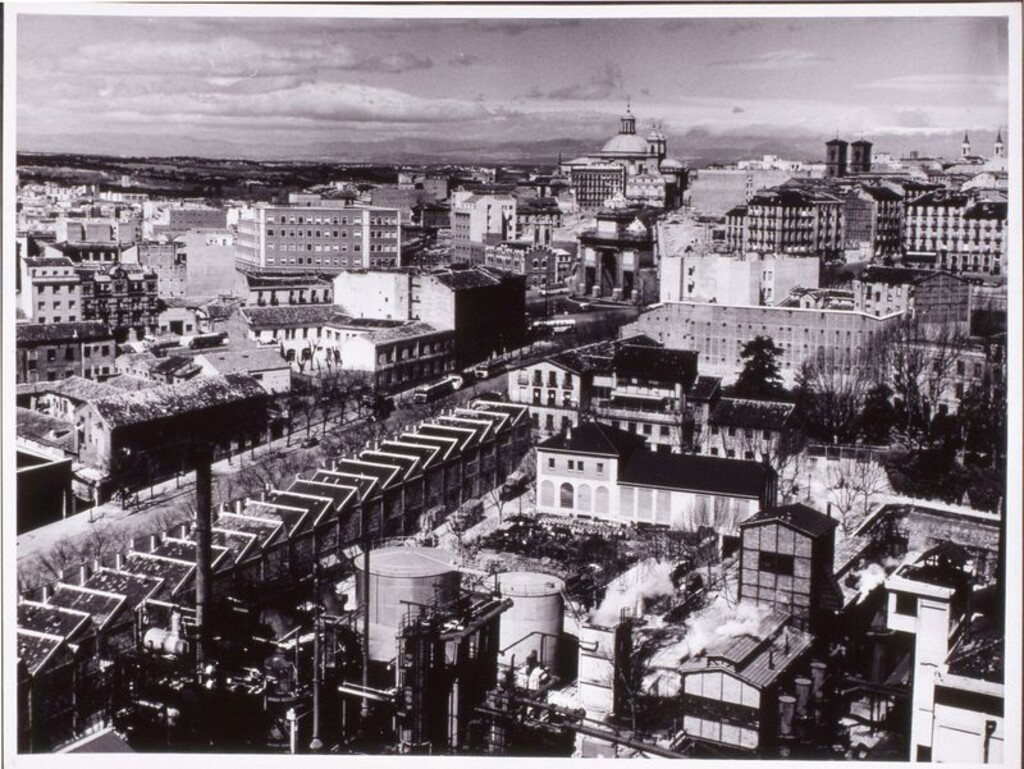 Miniatura de Fábrica de Gas, en el paseo de los Olmos