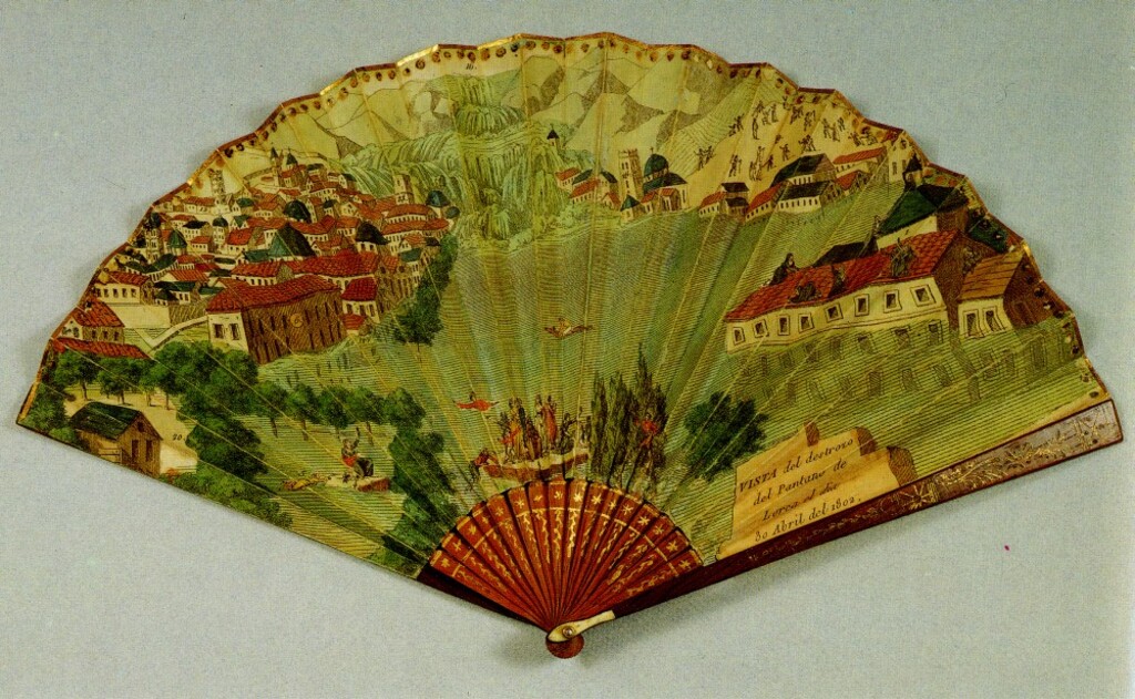 Miniatura de La inundación de Lorca de 1802