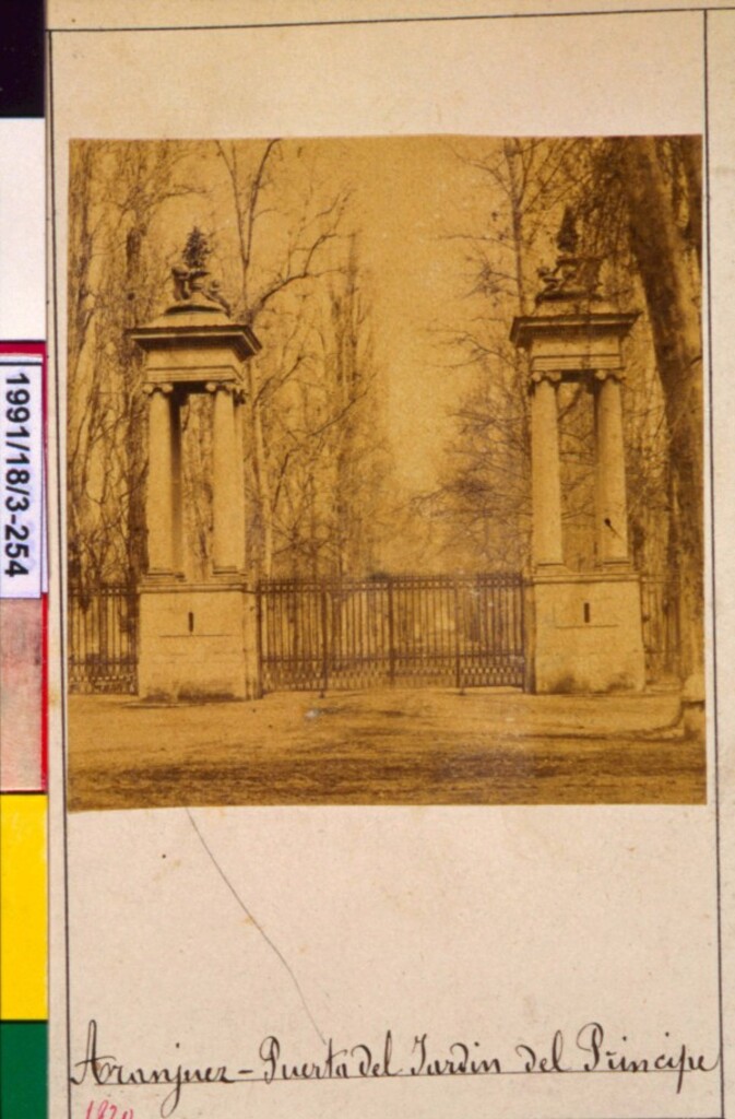 Miniatura de Aranjuez - Puerta del Jardín del Príncipe