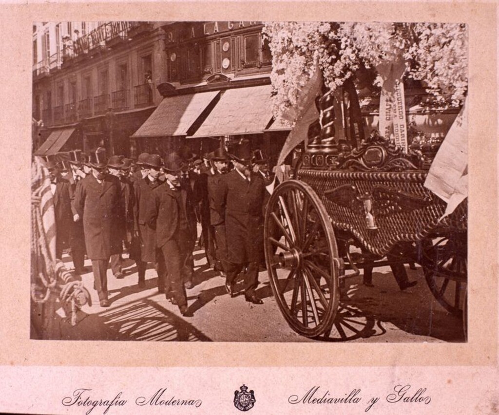 Miniatura de Entierro de Ruperto Chapí