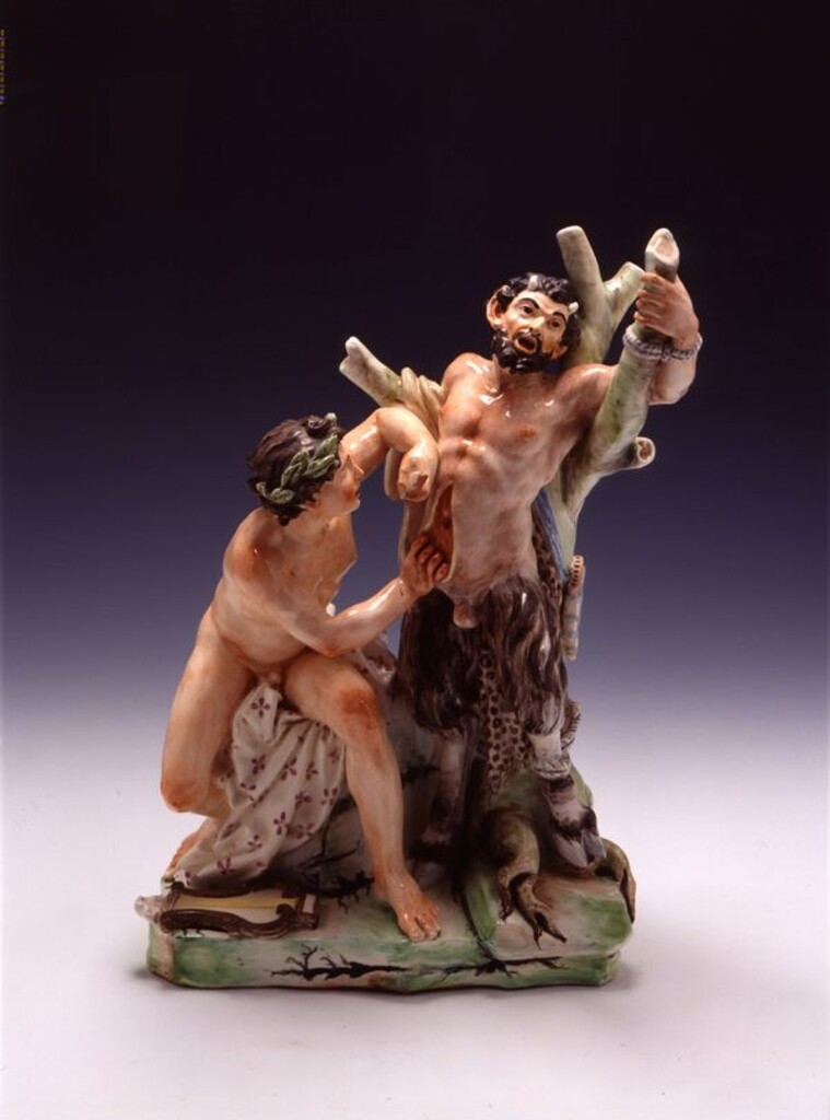 Miniatura de Apolo y Marsias