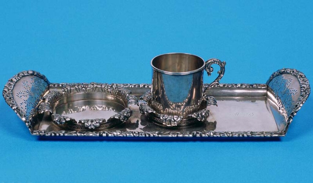 Miniatura de Mancerina y salvilla