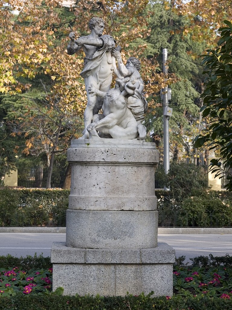 Miniatura de Hércules y la Hidra de Lerna