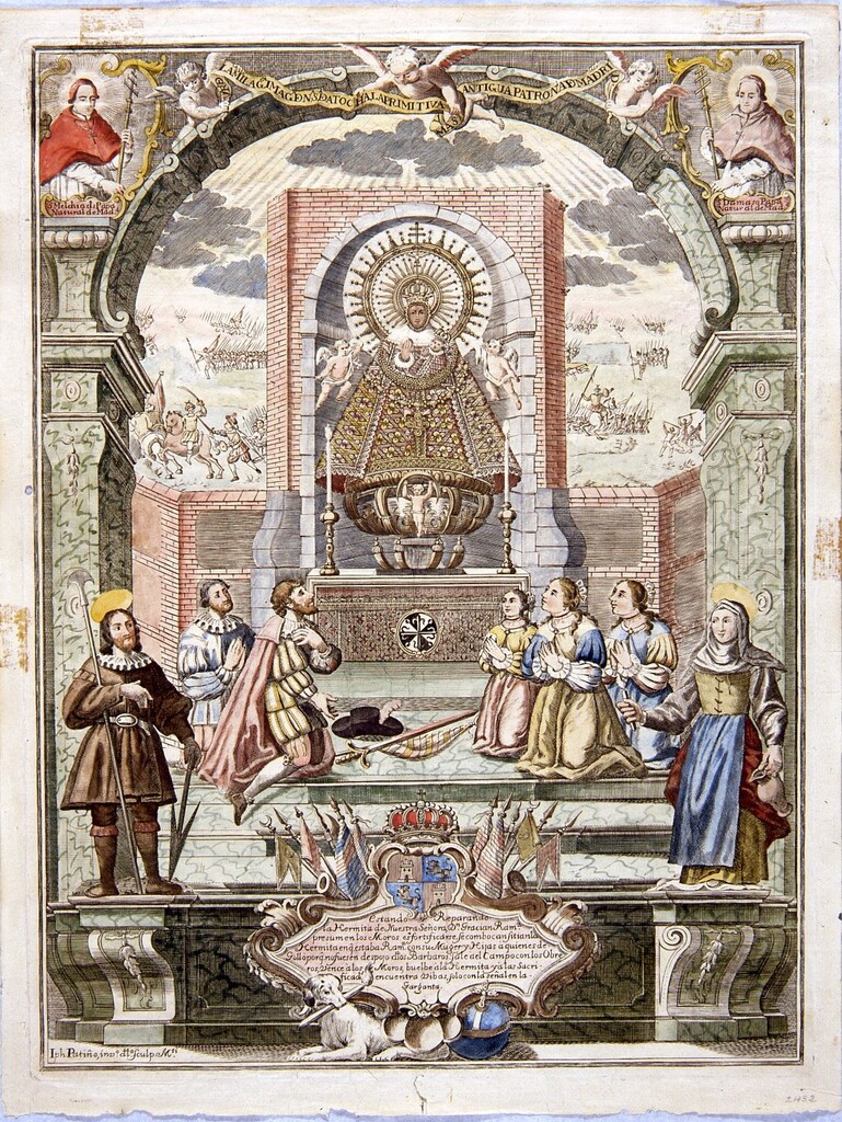 Miniatura de Virgen de Atocha
