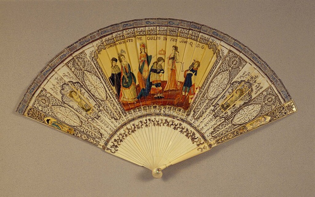 Miniatura de La coronación de Carlos IV