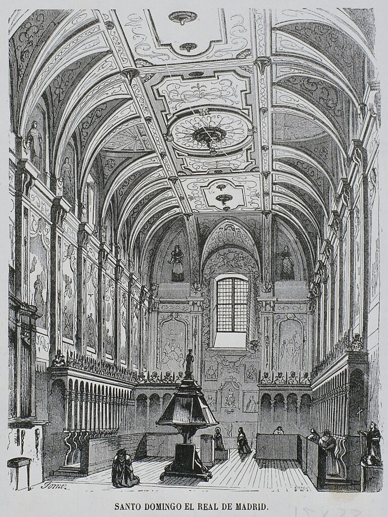 Miniatura de Interior de Santo Domingo el Real