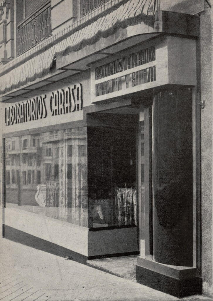 Miniatura de Fachada de Laboratorios Carasa en la calle Eduardo Dato 20