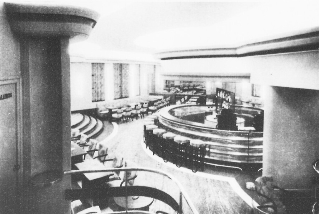 Miniatura de Aspecto general del bar americano del edificio Carrión (edificio Capitol)
