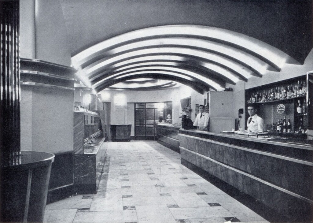 Miniatura de Mostrador del Bar Tánger