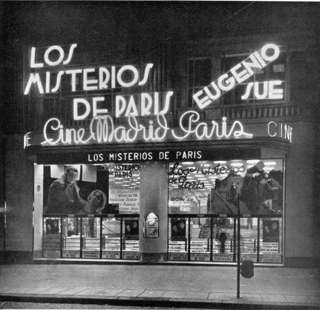 Miniatura de Fachada del cine Madrid-París