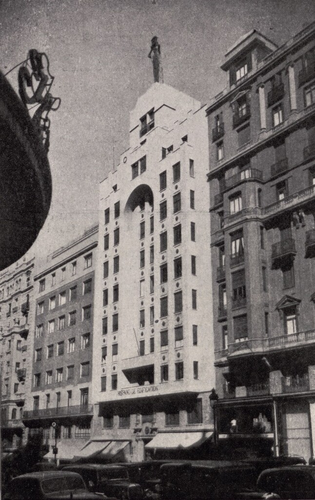 Miniatura de Fachada del Edificio Hispano de Edificación