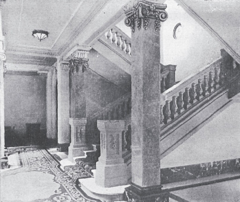 Miniatura de Arranque de la escalera de honor del Círculo de la Unión Mercantil e Industrial
