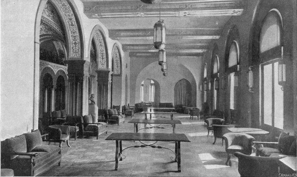 Miniatura de Vista del salón de fiesta del Palacio de la Asociación de la Prensa de Madrid