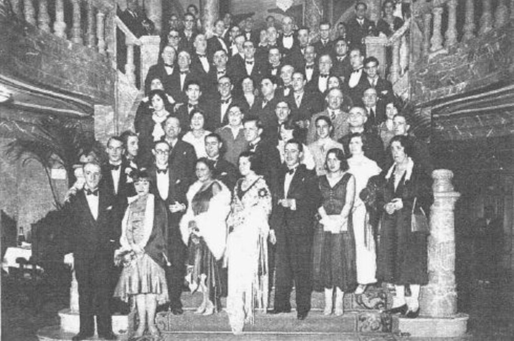 Miniatura de Invitados a la inauguración del cine Rialto