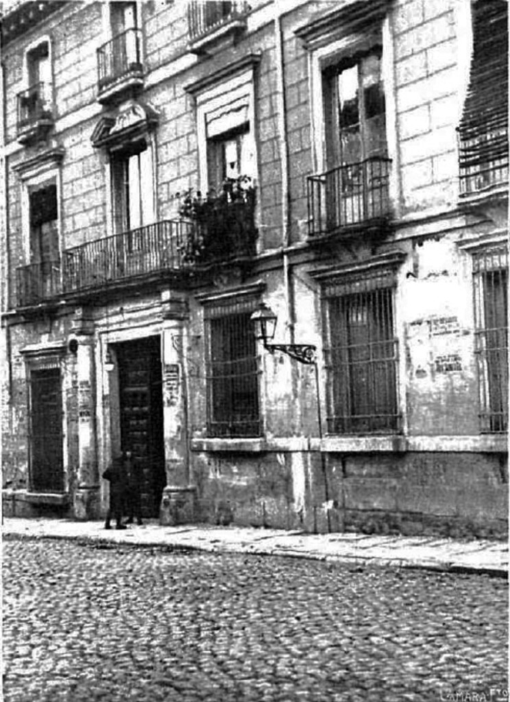 Miniatura de Casa del Patriarca en la plaza de los Mostenses