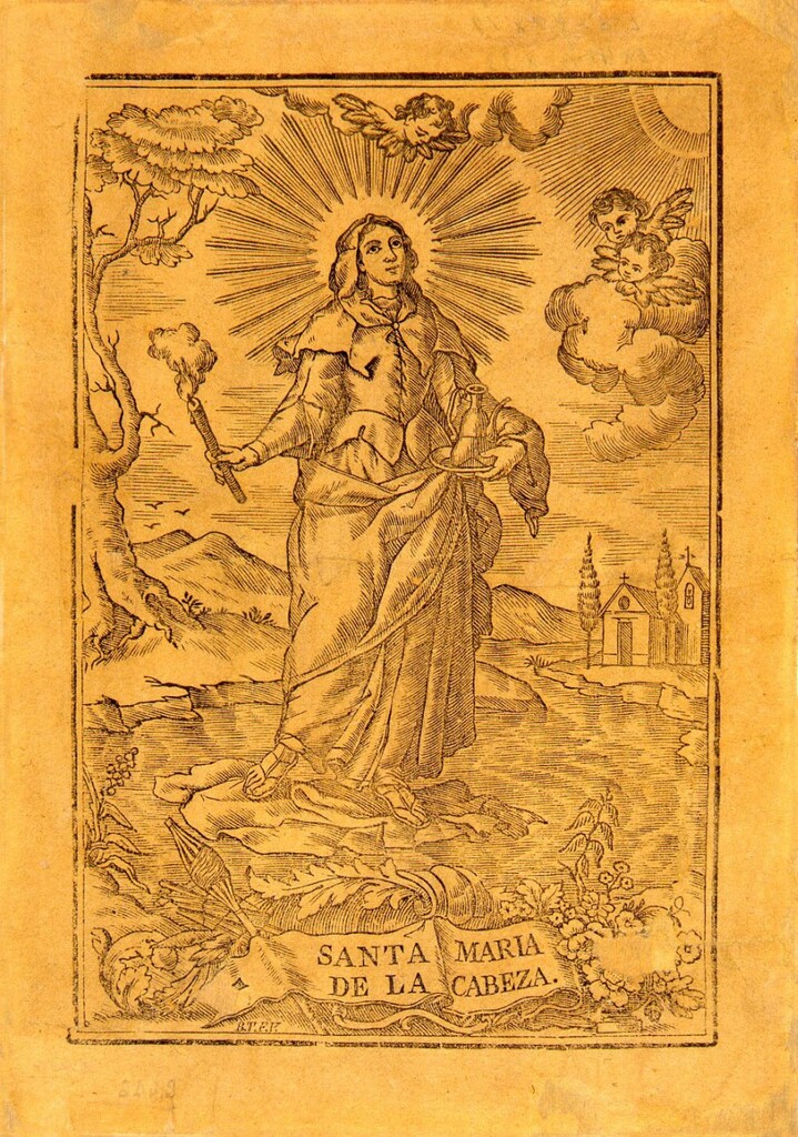 Miniatura de Santa María de la Cabeza