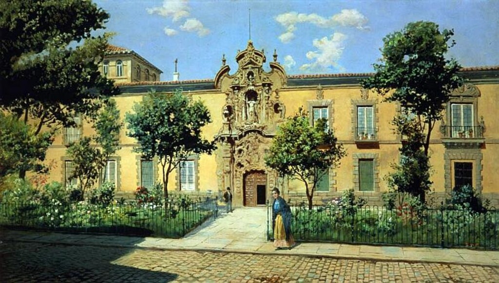 Miniatura de Fachada del Hospicio