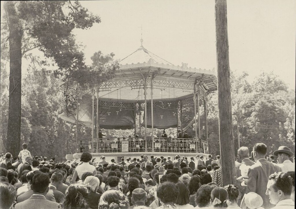 Miniatura de Concierto de la Banda Municipal de Madrid en el Retiro, 1961
